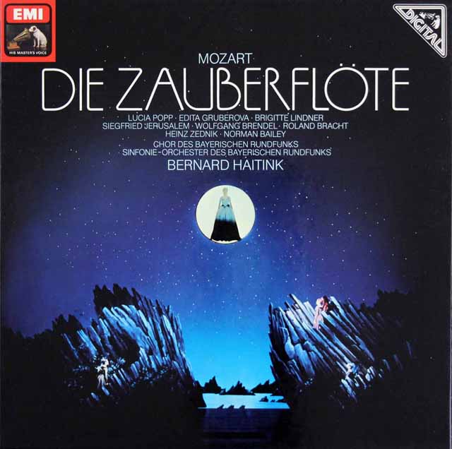 ハイティンクのモーツァルト/「魔笛」全曲　独EMI　3616　LP レコード