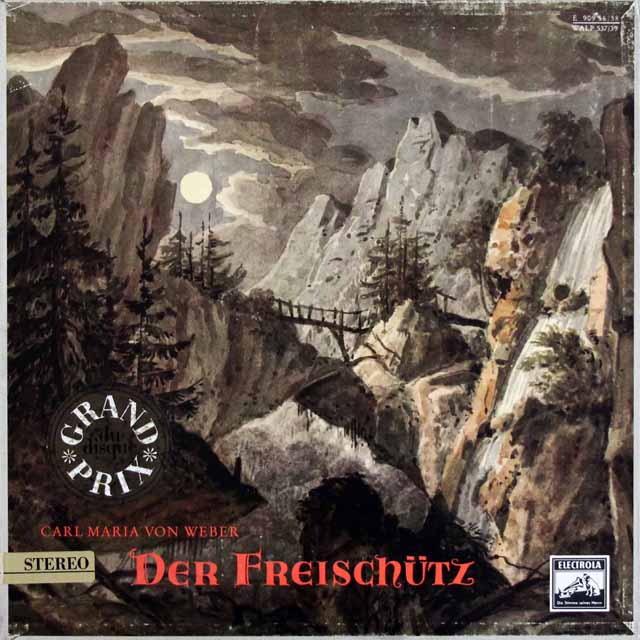 カイルベルトのウェーバー/「魔弾の射手」全曲　独ELECTROLA　3616　LP レコード