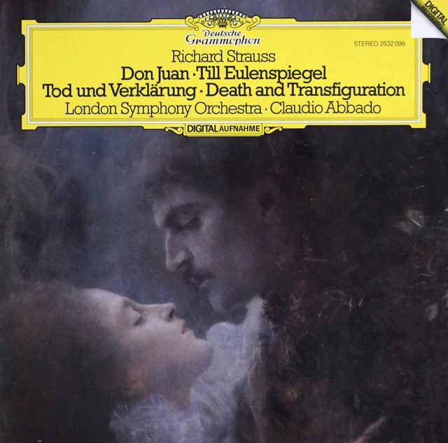 アバドのR.シュトラウス/「ドン・ファン」ほか　独DGG　3617　LP レコード