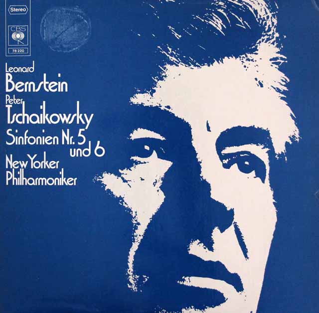 バーンスタインのチャイコフスキー/交響曲第5番、第6番「悲愴」　独CBS　3617　LP レコード