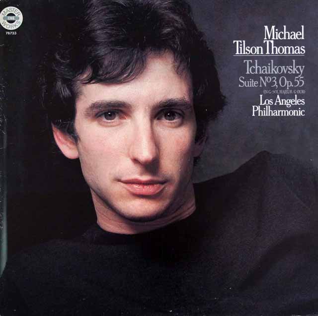 ティルソン・トーマスのチャイコフスキー/組曲第3番　独CBS　3617　LP レコード