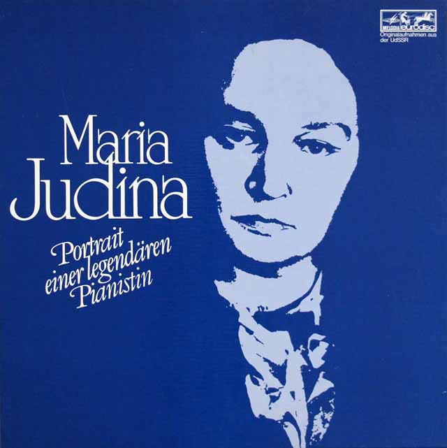「マリア・ユーディナの芸術」（1）　独EURODISC　3617　LP レコード