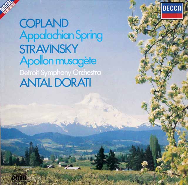 ドラティのコープランド/アパラチアの春 ほか　独DECCA　3618　LP レコード