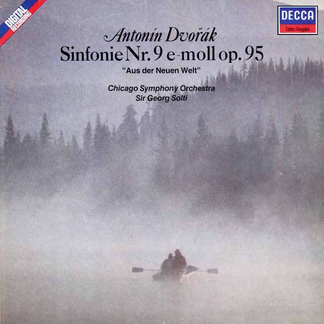 ショルティのドヴォルザーク /交響曲第9番「新世界より」　独ETERNA　3618　LP レコード