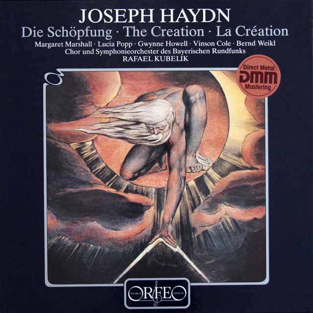 クーベリックのハイドン/オラトリオ「天地創造」　独ORFEO　3618　LP レコード
