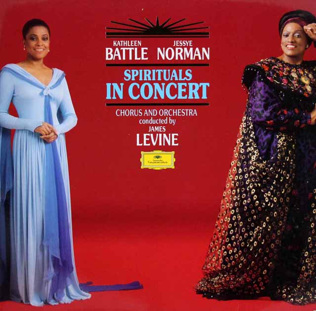 バトル、ノーマン、レヴァインの「わが心のスピリチュアルズ」　独DGG　3618　LP レコード