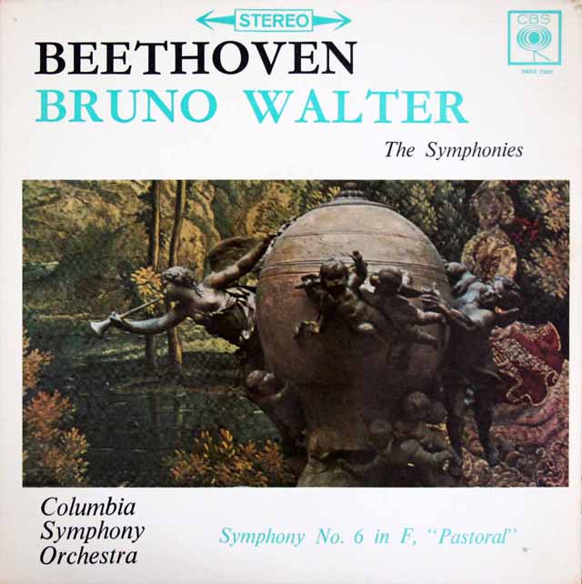 ワルターのベートーヴェン/交響曲第6番「田園」　英CBS　3619　LP レコード
