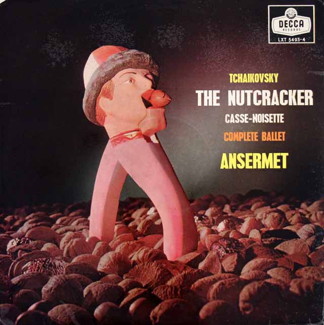 【モノラル】　アンセルメのチャイコフスキー/「くるみ割り人形」全曲　仏DECCA　3619　LP レコード