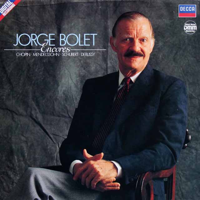 ボレットのアンコール集　独DECCA　3619　LP レコード