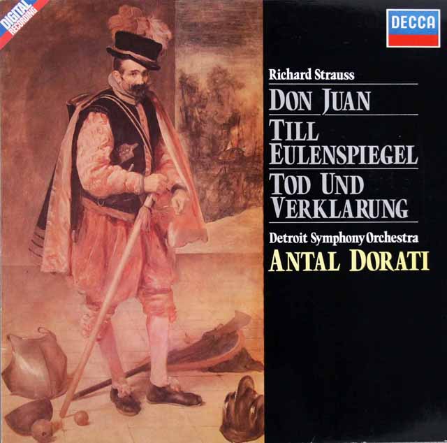 ドラティのR.シュトラウス/ドン・ファンほか　独DECCA　3619　LP レコード