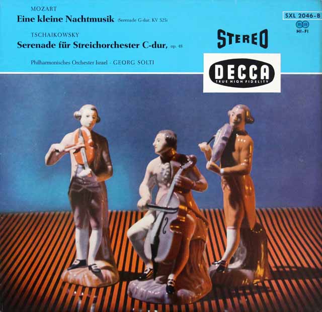 ショルティのモーツァルト/「アイネ・クライネ・ナハトムジーク」ほか　独DECCA　3620　LP レコード