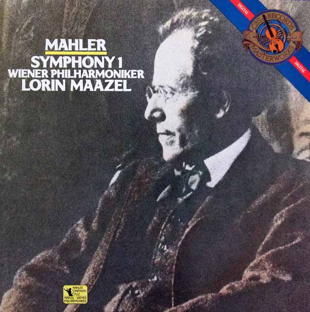 マゼールのマーラー/交響曲第1番「巨人」　蘭CBS　3621　LP　レコード