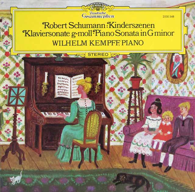ケンプのシューマン/「子供の情景」ほか　独DGG　3622　LP レコード