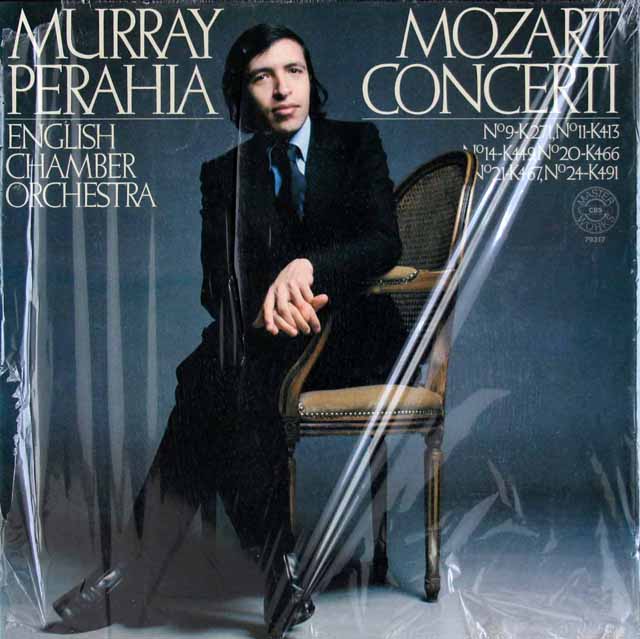 【未開封】　ペライアのモーツァルト/ピアノ協奏曲集　英CBS　3622　LP レコード