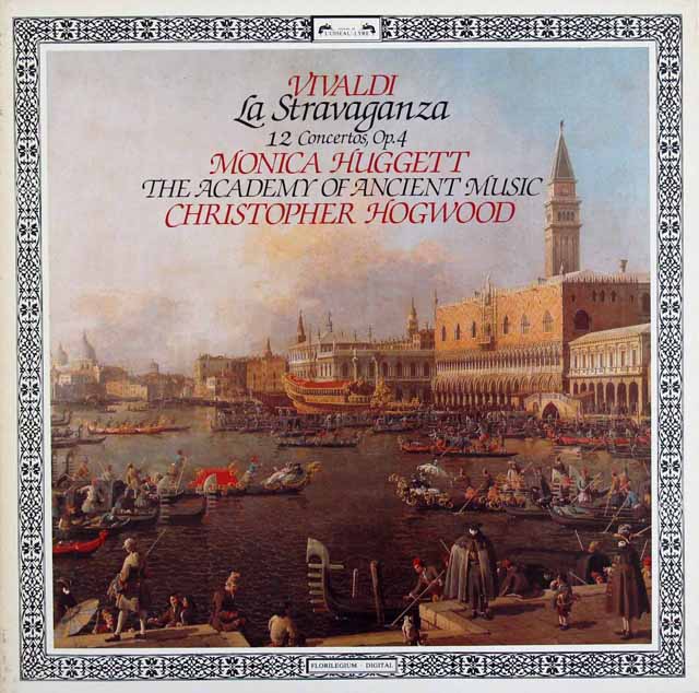 ホグウッドのヴィヴァルディ/ラ・ストラヴァガンツァ　蘭L'OISEAU-LYRE　3623　LP レコード