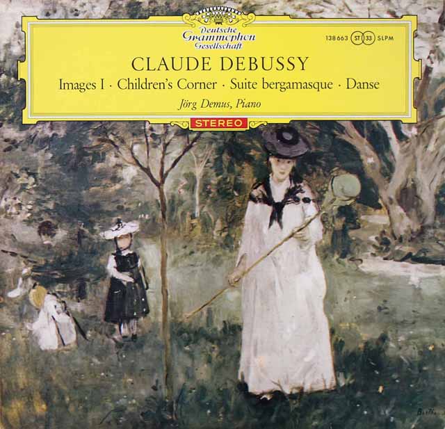 【赤ステレオ/独最初期盤】　デームスのドビュッシー/「子供の領分」ほか　独DGG　3624　LP レコード