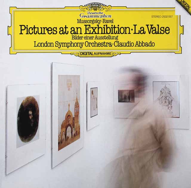 アバドのムソルグスキー/「展覧会の絵」ほか　独DGG　3624　LP レコード