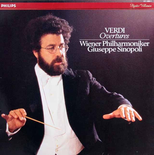 シノーポリのヴェルディ/序曲集　蘭PHILIPS　3625　LP レコード
