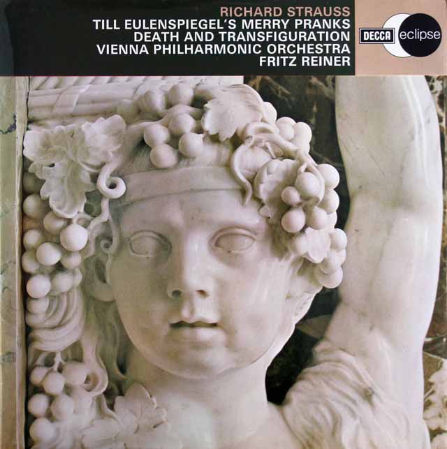 ライナーのR.シュトラウス/「ティル」、「死と変容」　英DECCA　3625　LP レコード