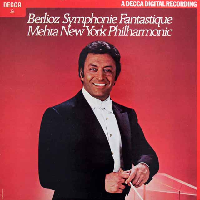 【オリジナル盤】　メータのベルリオーズ/幻想交響曲　英DECCA　3626　LP レコード