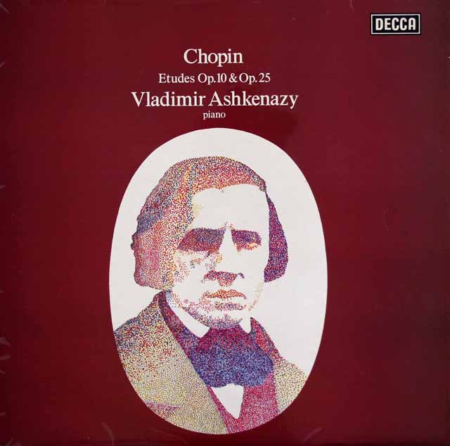 【オリジナル盤】　アシュケナージのショパン/練習曲集　英DECCA　3626　LP レコード