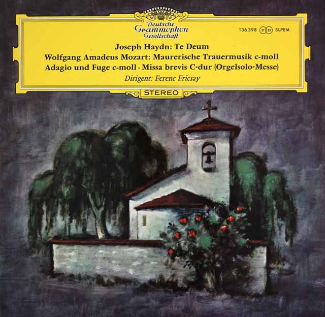 フリッチャイのハイドン/テ・デウムほか　独DGG　3627　LP レコード