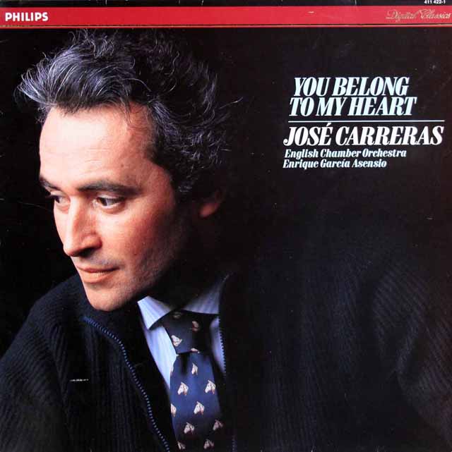 カレーラスの「ユー・ビロング・トゥ・マイ・ハート」　蘭PHILIPS　3628　LP レコード