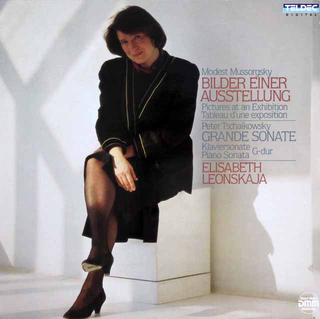 レオンスカヤのムソルグスキー/組曲「展覧会の絵」 ほか　独TELDEC　3628　LP レコード