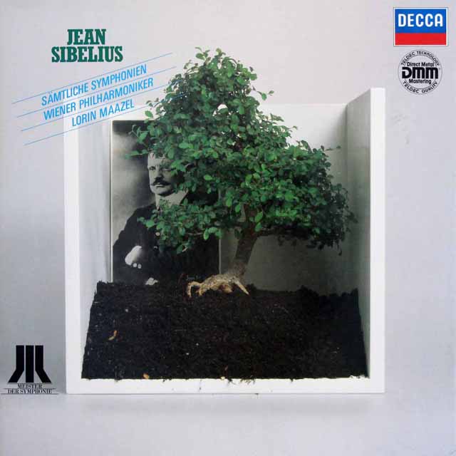 マゼールのシベリウス/交響曲全集　独DECCA　3628　LP レコード