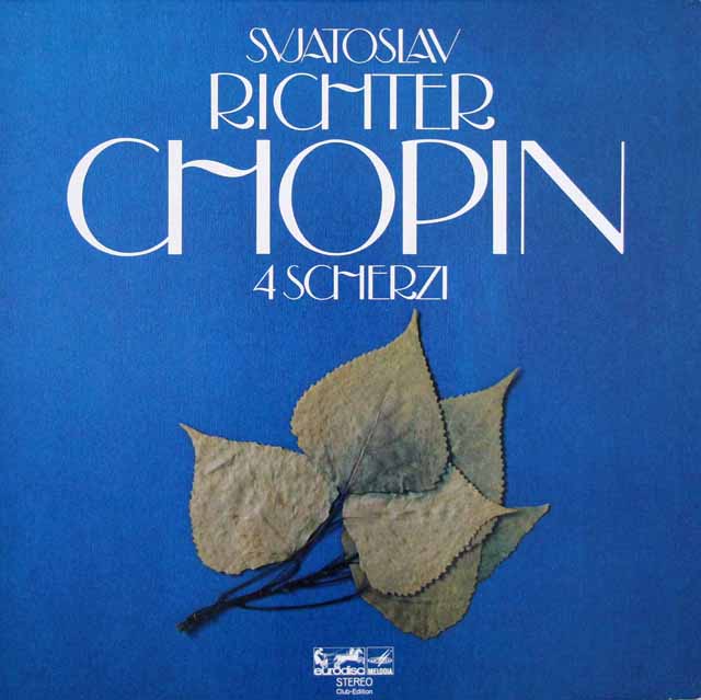 リヒテルのショパン/スケルツォ集　独eurodisc（Auslese/melodia）　3629　LP レコード