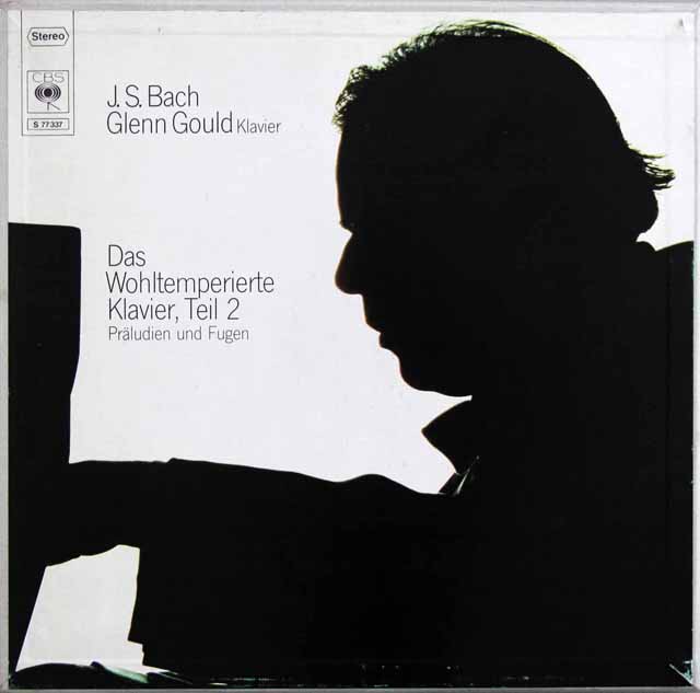 【特典盤付】　グールドのバッハ/平均律クラヴィーア曲集第2巻全曲 　独CBS　3630　LP レコード
