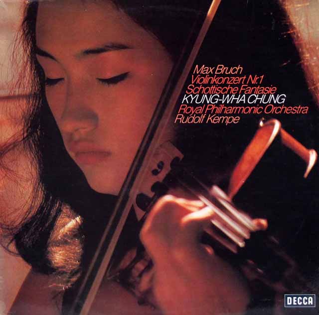 【サンプル盤】　チョン、ケンペのブルッフ/ヴァイオリン協奏曲第1番ほか　独DECCA　3630　LP レコード