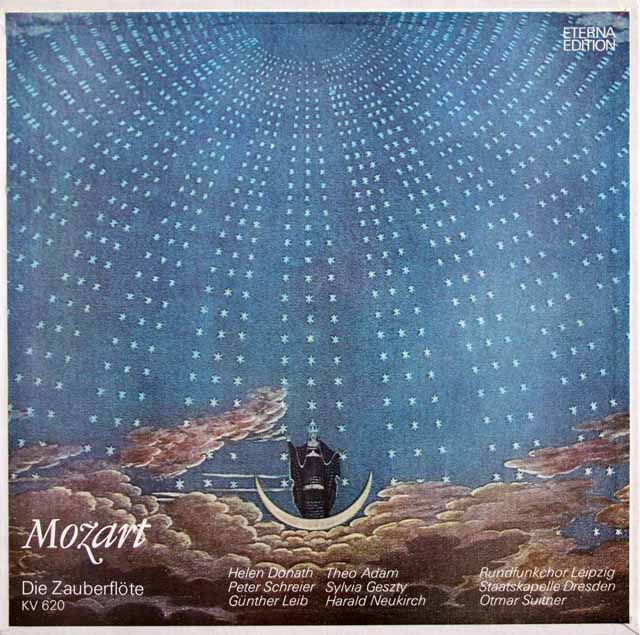 スウィトナーのモーツァルト/「魔笛」全曲　独ETERNA　3631　LP レコード