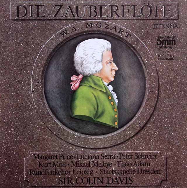 デイヴィスのモーツァルト/「魔笛」全曲　独ETERNA　3631　LP レコード