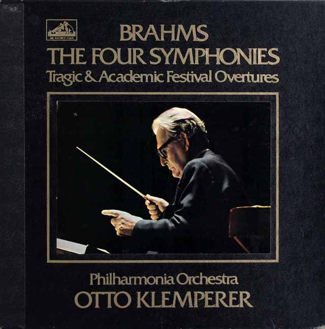 クレンペラーのブラームス/交響曲全集　英EMI　3632　LP レコード