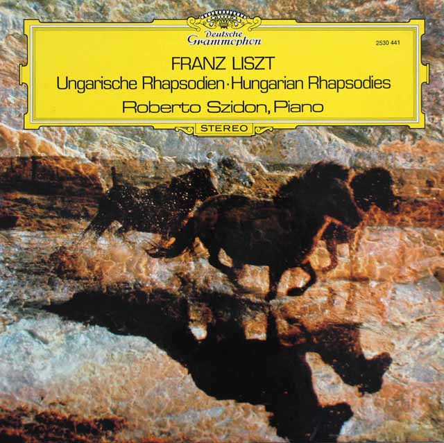 シドンのリスト/ハンガリー狂詩曲集　独DGG　3632　LP レコード