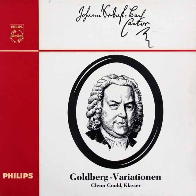 グールドのバッハ/ゴルトベルク変奏曲　独PHILIPS　3632　LP レコード