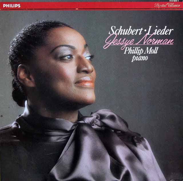 ノーマンのシューベルト歌曲集  蘭PHILIPS　3633　LP レコード