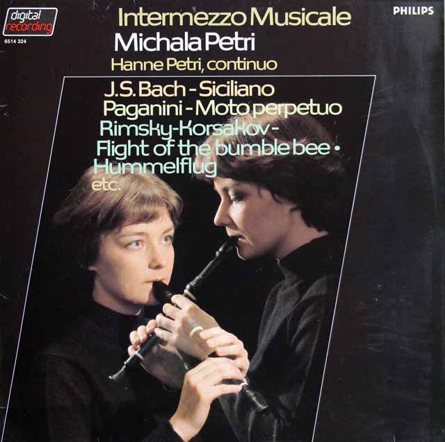 ペトリのリコーダー名曲集　蘭PHILIPS　3633　LP レコード