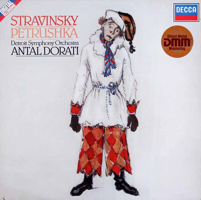 ドラティのストラヴィンスキー/「ペトルーシュカ」　独DECCA　3634　LP レコード