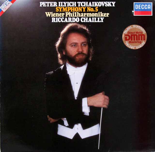 シャイーのチャイコフスキー/交響曲第5番　独DECCA　3634　LP レコード