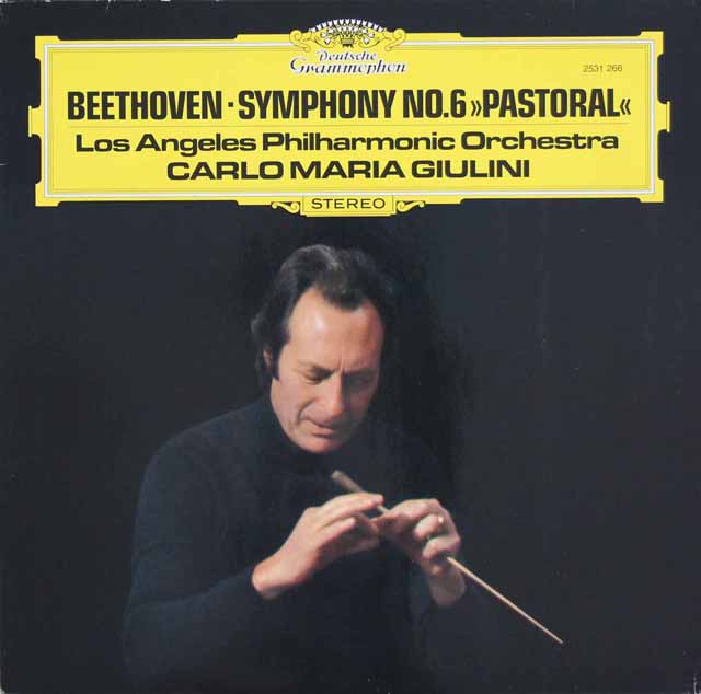 ジュリーニのベートーヴェン/交響曲第6番「田園」　独DGG　3634　LP レコード