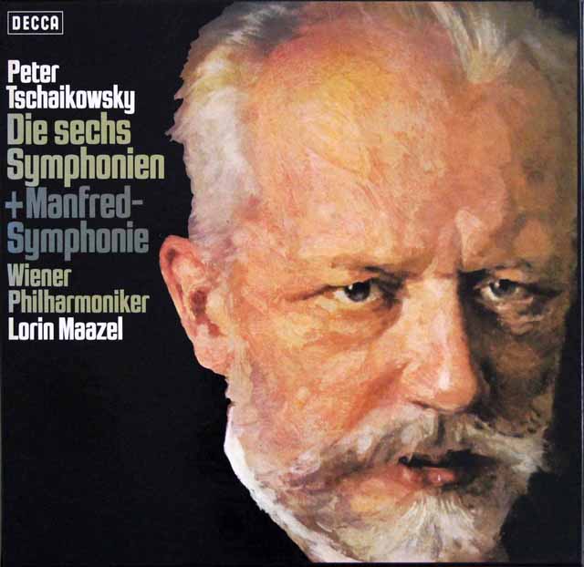 マゼールのチャイコフスキー/交響曲全集（第1～6番&マンフレッド交響曲）　独DECCA　3634　LP レコード