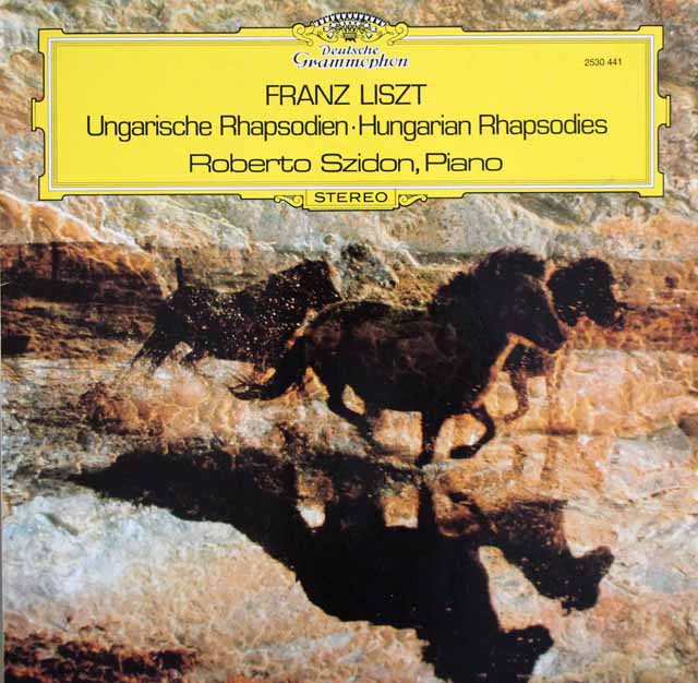 シドンのリスト/ハンガリー狂詩曲集　独DGG　3635　LP レコード