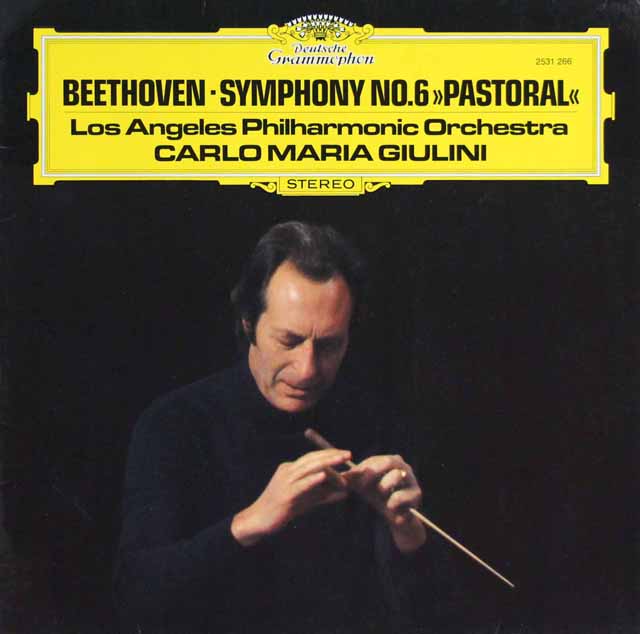 ジュリーニのベートーヴェン/交響曲第6番「田園」　独DGG　3636　LP レコード