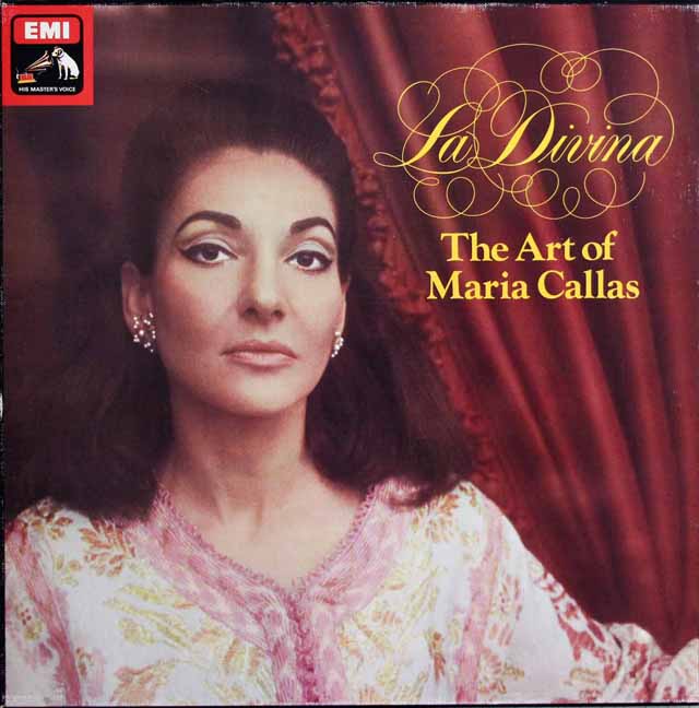 La Divina　マリア・カラスの芸術　英EMI　3636　LP レコード