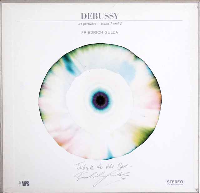 グルダのドビュッシー/「前奏曲集」　独MPS　3636　LP レコード