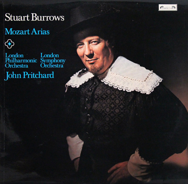 バロウズのモーツァルト/オペラアリア集　英L'OISEAU-LYRE　3638　LP レコード