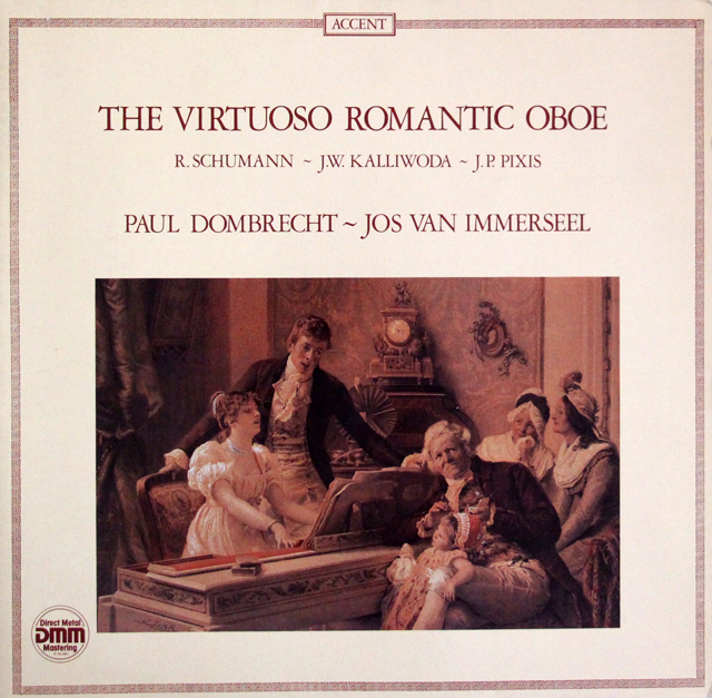 ドンブレヒト、インマゼールのシューマン/3つのロマンス ほか　ベルギーACCENT　3638　LP レコード