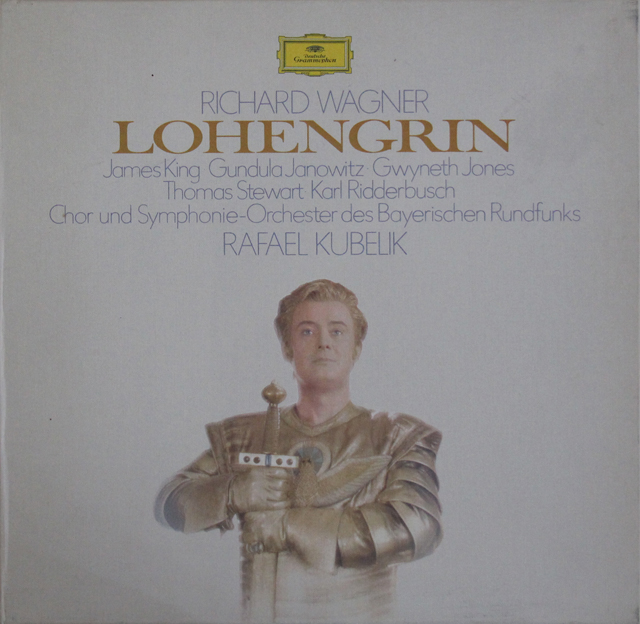 クーベリックのワーグナー/「ローエングリン」全曲　独DGG　3640　LP レコード